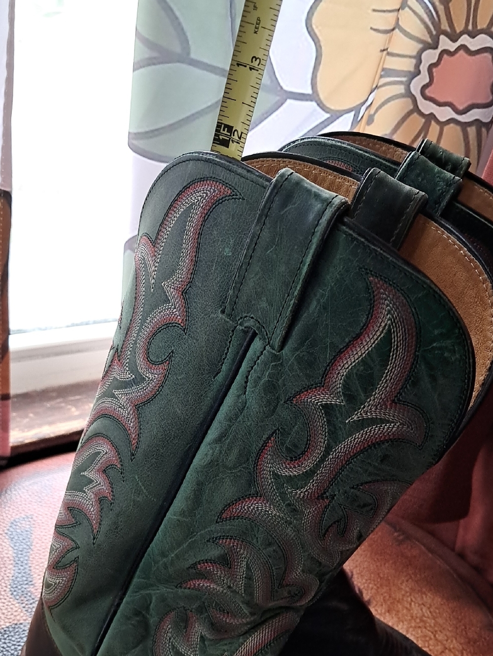 Justin Cowboy Boots - Picture 10 of 11